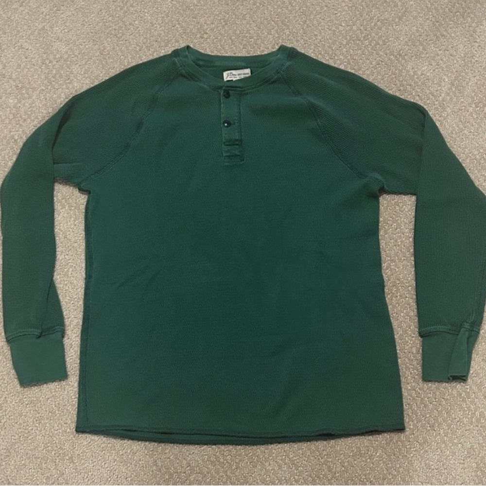 Green Henley Shirt